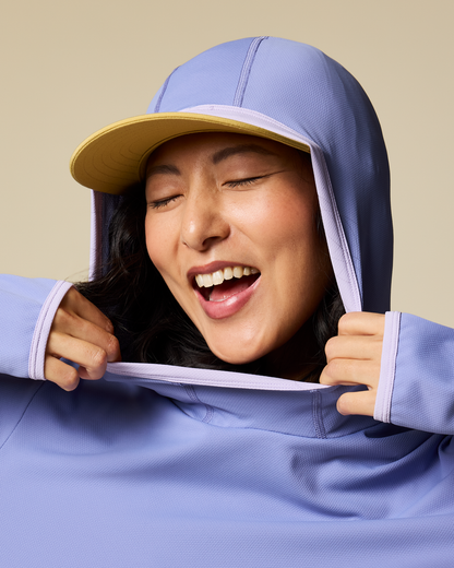 Sombra Sun Hoodie - Women's - Aster - US 5580
