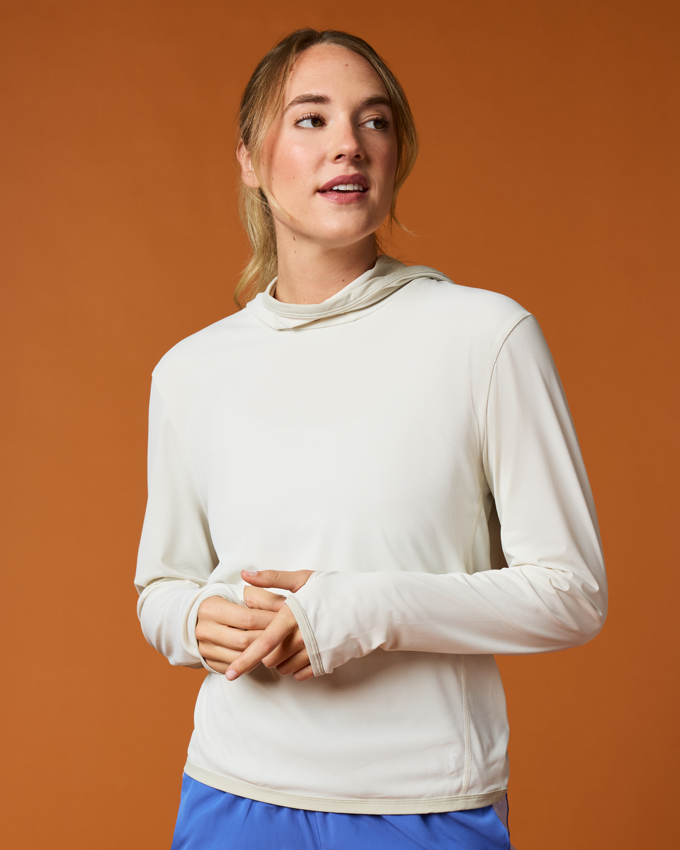 Sombra Sun Hoodie - Women's - Chalk - US 5952