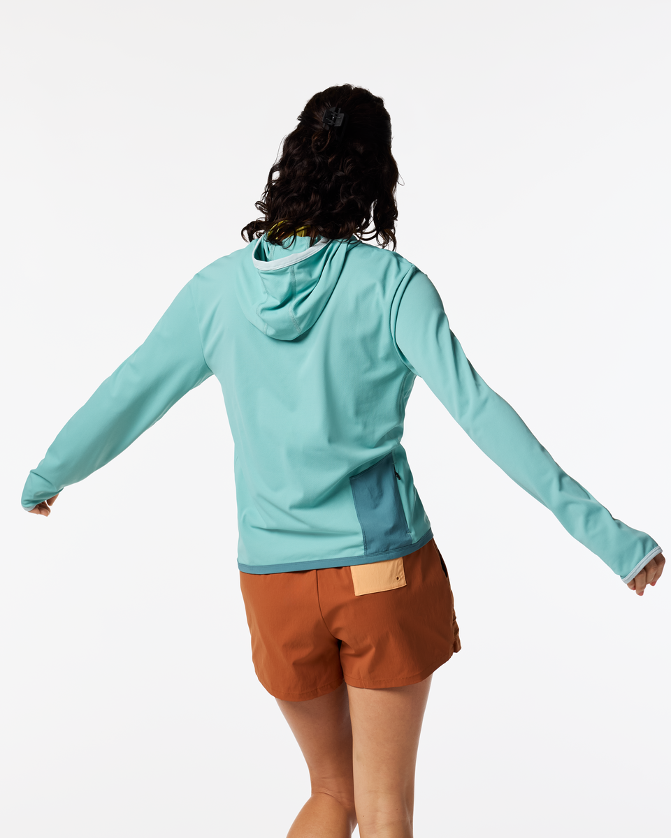 Sombra Sun Hoodie - Women's - Tide Pool - US 9850