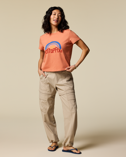 Sunset Embers T-Shirt - Women's - Grapefruit - US 5943