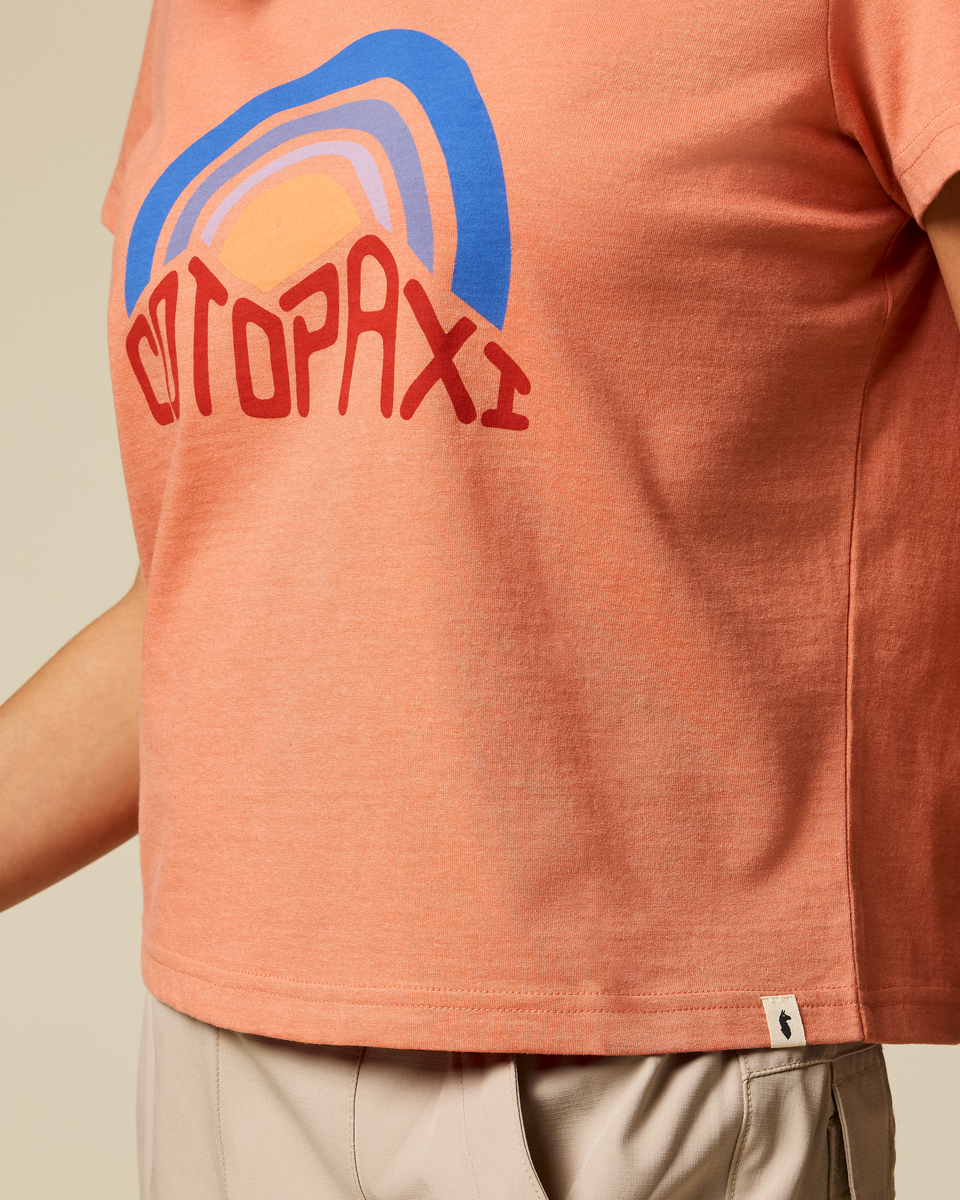 Sunset Embers T-Shirt - Women's - Grapefruit - US 5943