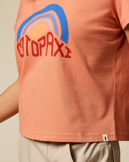 Sunset Embers T-Shirt - Women's - Grapefruit - US 5943