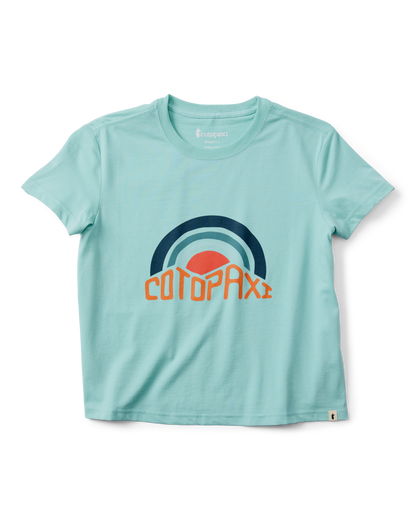 Sunset Embers T-Shirt - Women's - Tide Pool - US 9307