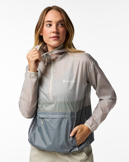 Teca Half-Zip Windbreaker - Women's - Looks Like Rain - US 6853
