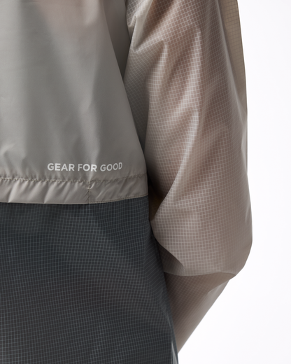 Teca Half-Zip Windbreaker - Women's - Looks Like Rain - US 6853
