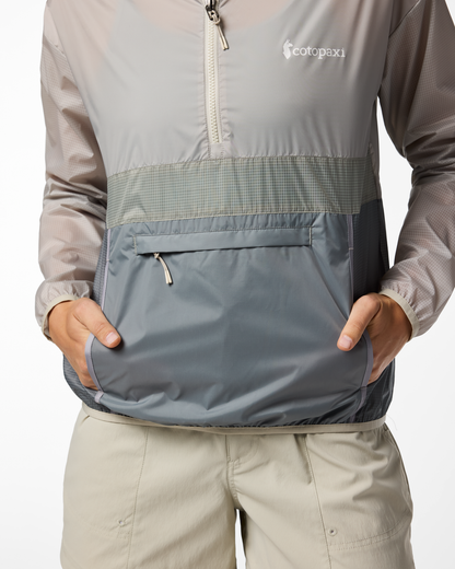 Teca Half-Zip Windbreaker - Women's - Looks Like Rain - US 6853