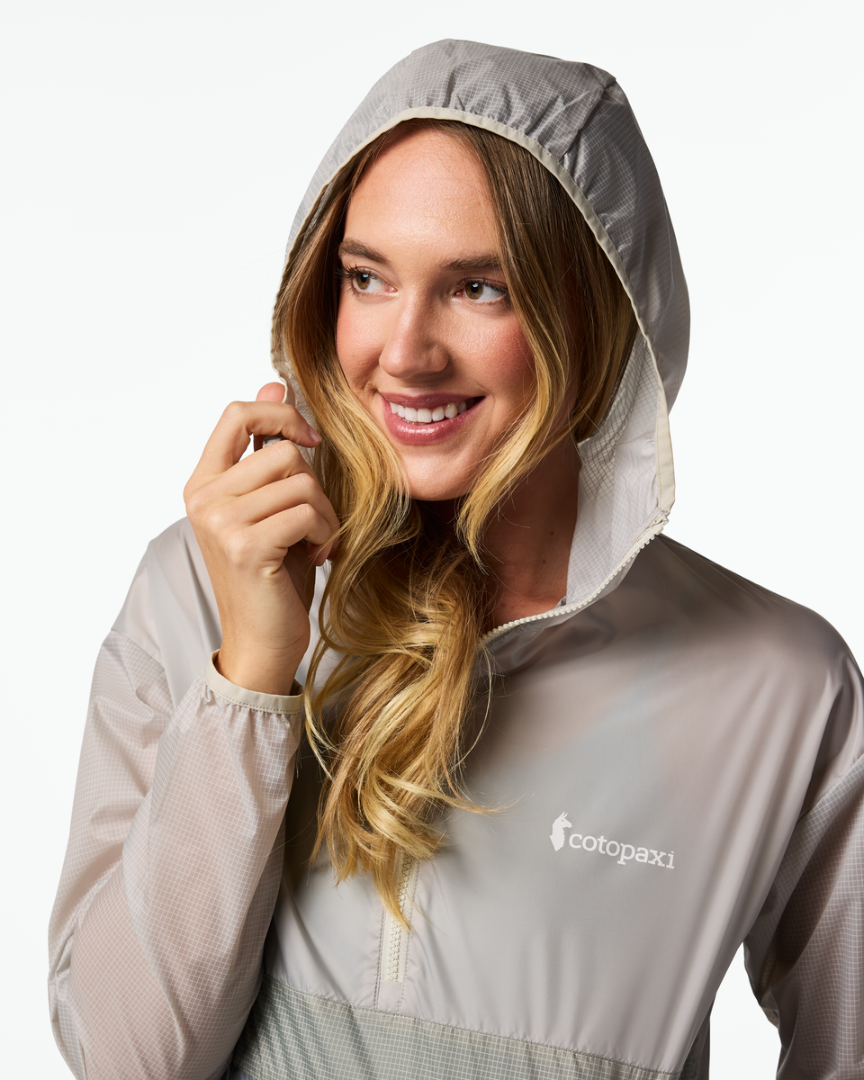 Teca Half-Zip Windbreaker - Women's - Looks Like Rain - US 6853