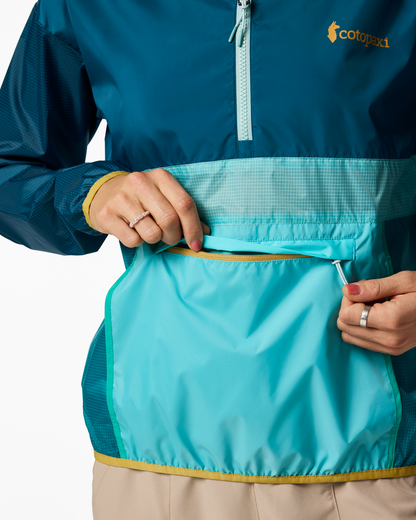 Teca Half-Zip Windbreaker - Women's - Waikiki - US 7701